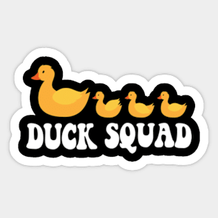 Duck Squad Sticker